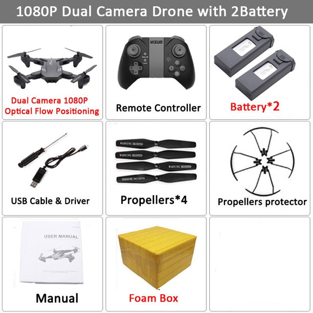 Camera Foldable Selfie Dron