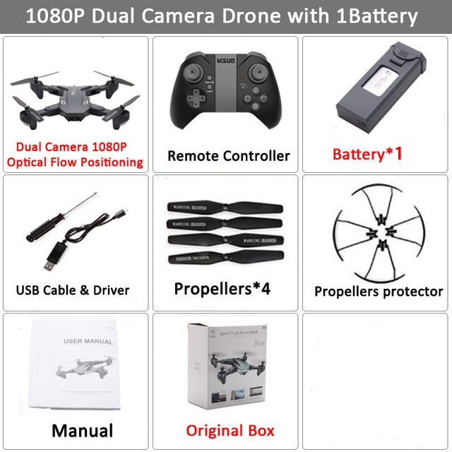 Camera Foldable Selfie Dron