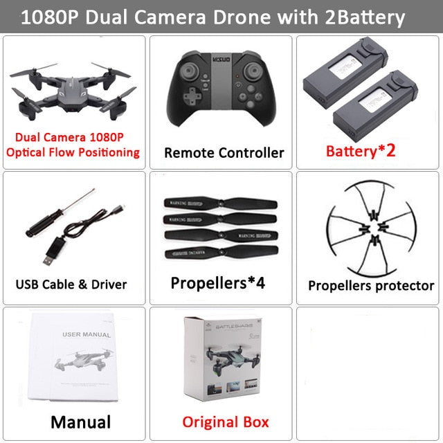 Camera Foldable Selfie Dron