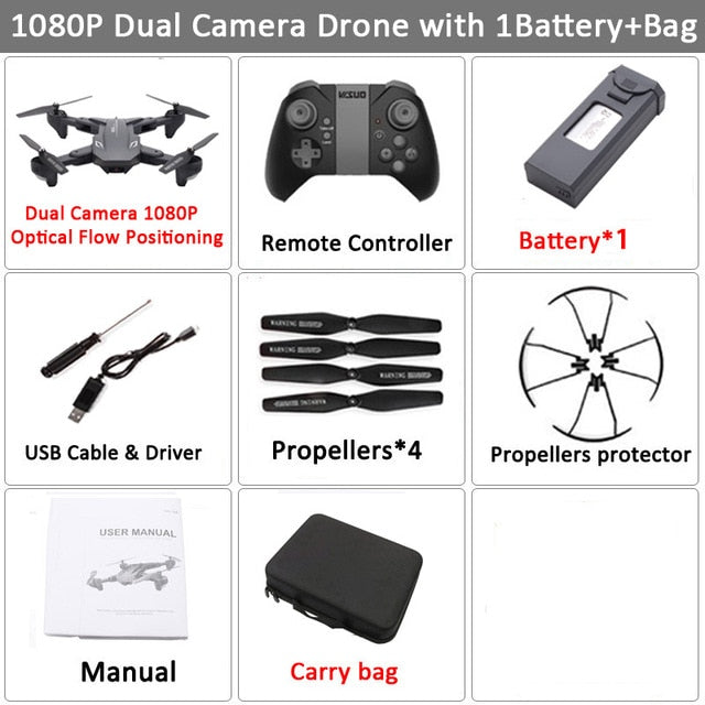 Camera Foldable Selfie Dron