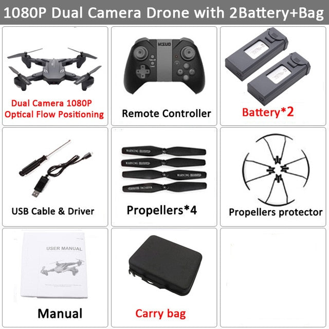 Camera Foldable Selfie Dron