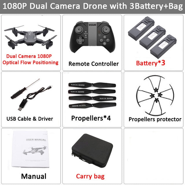 Camera Foldable Selfie Dron