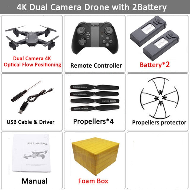 Camera Foldable Selfie Dron