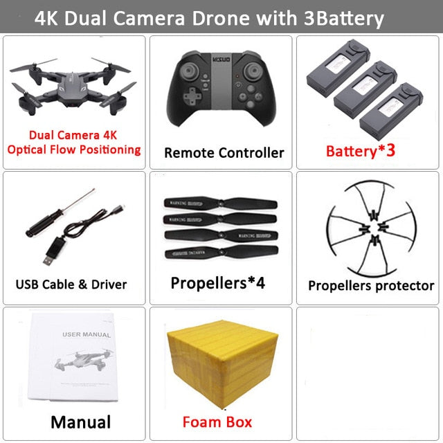 Camera Foldable Selfie Dron