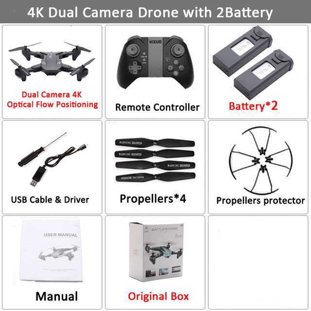 Camera Foldable Selfie Dron