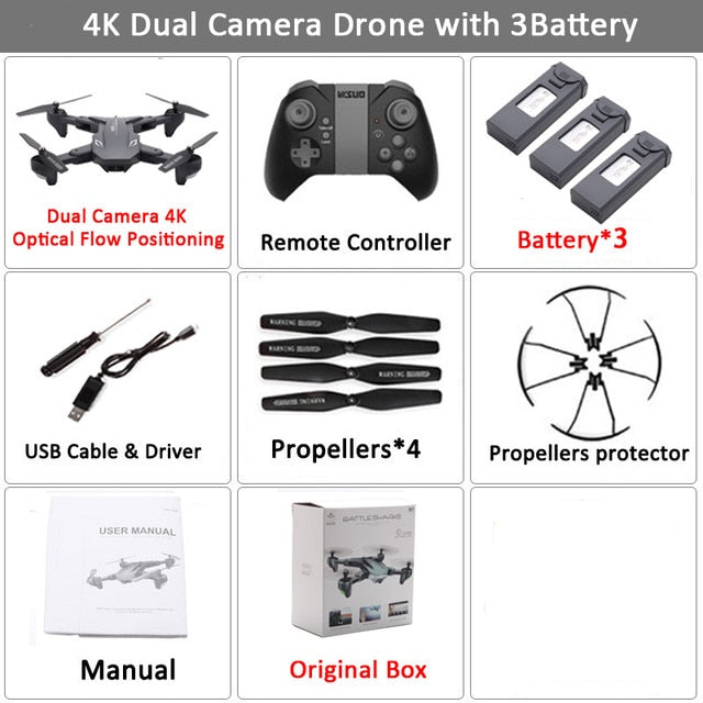 Camera Foldable Selfie Dron