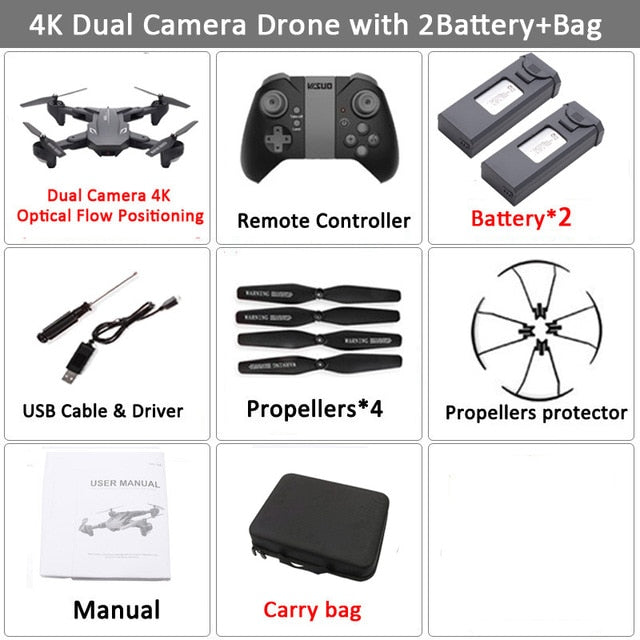 Camera Foldable Selfie Dron