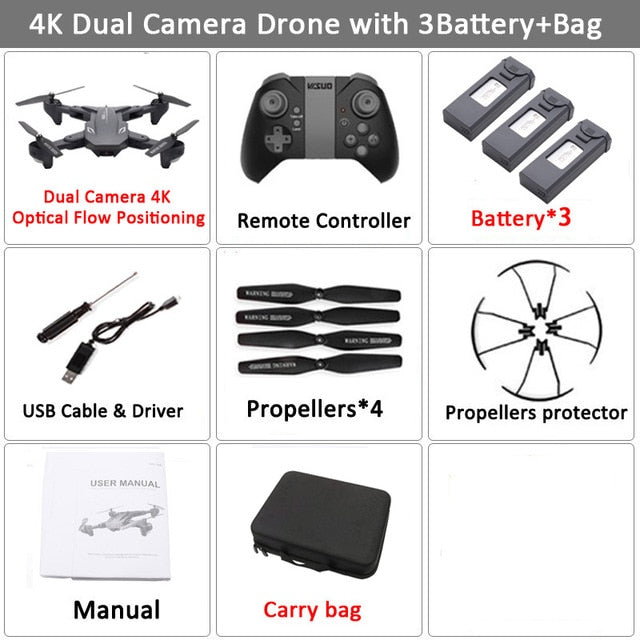 Camera Foldable Selfie Dron